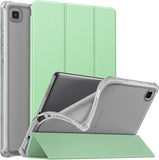 MoKo Case Fits Samsung Galaxy Tab A7 Lite 8.7 Inch SM-T225/T220/T227, Slim Lightweight Smart Case Trifold Stand Case with Soft TPU Translucent Frosted Back Shell for Galaxy Tab A7 Lite - Taro Purple