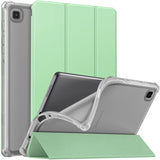 MoKo Case Fits Samsung Galaxy Tab A7 Lite 8.7 Inch SM-T225/T220/T227, Slim Lightweight Smart Case Trifold Stand Case with Soft TPU Translucent Frosted Back Shell for Galaxy Tab A7 Lite – Bright Yellow