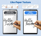 MoKo Feel-Paper Screen Protector Fits Samsung Galaxy Tab A7 Lite 8.7-Inch 2021 Tablet (SM-T225/T220/T227), [2-Pack] [Like Writing on Paper] Anti-Glare PET Film Fit Samsung Galaxy Tab A7 Lite, Matte