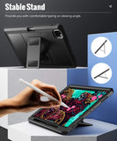 MoKo Case Fit iPad Pro 11 Inch 3rd Generation Case 2021 [Full-body][Drop-Proof] Protection Case with [Screen Protector][Apple Pencil Holder] Rugged Protective Tablet Cover for iPad Pro 11" 2021, Black