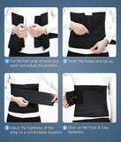 MoKo Sweat Waist Trainer for Women One Belts, Waist Trimmer Workout Corset Waist Trainer Cincher Trimmer Shaper Zipper