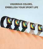 MoKo Compatible with Xiaomi Mi Watch Lite/Redmi Watch, Soft Silicone Replacement Sports Band