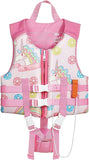 MoKo Swimming Vest for Kids, Children Swim Vests Water Activity Equipment Cute Pattern Watersports Swimming Device for Toddlers Boys Girls 50-90 lbs(L Size) 37-50 lbs (M Size)
