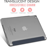 MoKo Case Fit iPad Air 2 - Slim Lightweight Smart Shell Stand Cover with Translucent Frosted Back Protector Fit iPad Air 2 9.7" Tablet, Space Gray (with Auto Wake/Sleep, Not fit iPad Air)