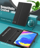 MoKo Case Compatible with Vankyo MatrixPad S20 10" 2020, Slim Light-Weight PU Leather Smart Tablet Shell Cover Foldable Stand Case Fit Vankyo MatrixPad S20 10-Inch Tablet ONLY - Black