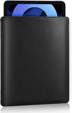 MoKo 9-11 Inch Tablet Sleeve, PU Leather Briefcase Slim Stylish Case Fits iPad air 5 10.9 inch 2022, iPad Pro 11 2021-2018, iPad 9/8/7th Gen 10.2, iPad Air 4 10.9/Air 3 10.5, iPad 9.7, Black