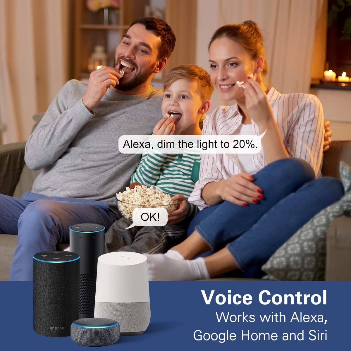 BEINS MEINS 4x GU10 WiFi Smart Bulbs RGB CCT Dimmable Work With Alexa Google Home