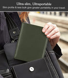 MoKo Sleeve Bag Fits Kindle Voyage, Kindle Paperwhite 11th Gen 2021, All-new Kindle 2019, Ultra Slim Anti-scratch PU Leather Case Cover Soft Felt Lining Protective Insert Carrying Pouch,Midnight Green