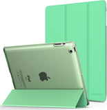 MoKo Case Fit iPad 2/3/4 - Ultra Lightweight Slim Smart Shell Stand Cover with Translucent Frosted Back Protector Fit iPad 2/The New iPad 3 (3rd Gen)/iPad 4, Space Gray (with Auto Wake/Sleep)