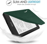 MoKo Case Fits 6" Kindle Paperwhite (10th Generation, 2018 Releases), Standing Origami Slim Shell Cover with Auto Wake/Sleep for Amazon Kindle Paperwhite 2018 E-Reader - Army Green