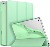 MoKo Case Fit iPad Mini 5 2019 (5th Generation 7.9-inch) iPad Mini 4, Slim Smart Shell Stand Folio Protective Cover with Soft TPU Translucent Frosted Back, Auto Wake/Sleep - Flowers Blossom