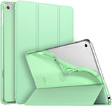 MoKo Case Fit iPad Mini 5 2019 (5th Generation 7.9-inch) iPad Mini 4, Slim Smart Shell Stand Folio Protective Cover with Soft TPU Translucent Frosted Back, Auto Wake/Sleep - Black