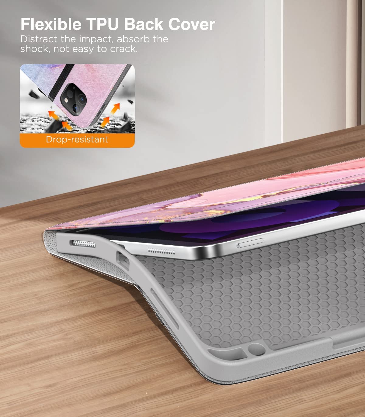 MoKo Case for iPad Pro 11 Inch 2021/2020/2018 and iPad Air MoKo Case for iPad Pro 11 Inch 2021/2020/2018 and iPad Air