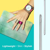 MoKo Case Fit New iPad Air (3rd Generation) 10.5" 2019/iPad Pro 10.5 2017 - Slim Lightweight Smart Shell Stand Cover with Translucent Frosted Back Protector - Dream Green (Auto Wake/Sleep)