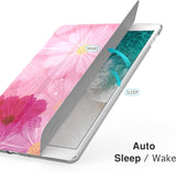 MoKo Case Fit New iPad Air (3rd Generation) 10.5" 2019/iPad Pro 10.5 2017 - Slim Lightweight Smart Shell Stand Cover with Translucent Frosted Back Protector - Coreopsis (Auto Wake/Sleep)