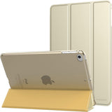 MoKo Case Fit New iPad Mini 5 2019/Mini 4 2015 (5th/4th Generation 7.9 inch), Slim Lightweight Smart Shell Stand Cover with Translucent Frosted Back Protector, with Auto Wake/Sleep,Gold