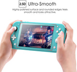 MoKo Tempered Glass Screen Protector Compatible with Nintendo Switch Lite, 3 Pack Transparent HD Clear Screen Protector Film, Anti-Scratch, Bubble Free, Ultra-Thin Protective Film for Switch Lite
