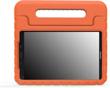 MoKo Case Fit Galaxy Tab A 10.1 2016, Kids Shock Proof Convertible Handle Lightweight Super Protective Stand Cover for Samsung Galaxy Tab A 10.1" 2016 Tablet(SM-T580/SM-T585, No Pen Version), Orange