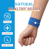 MoKo Motion Sickness Bands 6 Pairs for Adult Kids, Nausea Relief Acupressure Wristband Bracelets for Pregnancy Morning Sea Car Travel Sickness, Multicolor in 2 Sizes