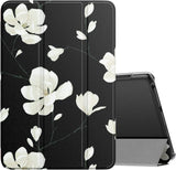 MoKo Case Fits Kindle Fire HD 8 & 8 Plus Tablet (10th Generation, 2020 Release), Smart Shell Stand Cover with Translucent Frosted Back - Rose Gold