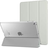 MoKo Case Fit 2018/2017 iPad 9.7 6th/5th Generation, Slim Lightweight Smart Shell Stand Cover with Translucent Frosted Back Protector Fit iPad 9.7 Inch 2018/2017, Peach Blossom(Auto Wake/Sleep)