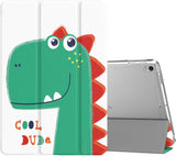 MoKo Case Fit New iPad Air (3rd Generation) 10.5" 2019/iPad Pro 10.5 2017 - Slim Lightweight Smart Shell Stand Cover with Translucent Frosted Back Protector - Dream Green (Auto Wake/Sleep)