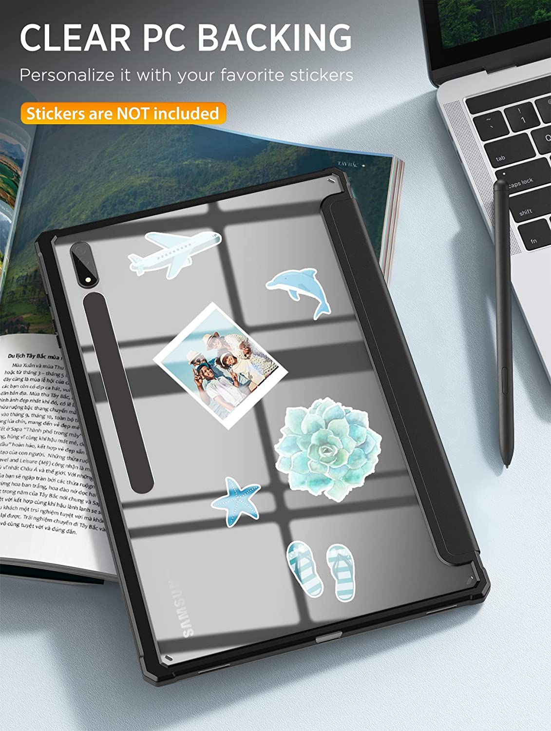 MoKo Case for Samsung Galaxy Tab S8 Ultra 14.6