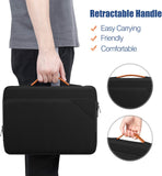 MoKo 13.3 Inch Laptop Carrying Sleeve Bag,Protective Accessory Case Fits MacBook Pro M1 Pro/M1 Max 14.2 2021/Pro/Air 13.3",iPad Pro 12.9 2021,Galaxy Tab S8 Ultra 14.6",Surface pro 8,Chromebook
