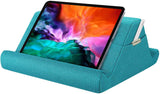 MoKo Tablet Pillow Holder, Pillow for iPad Multi-Angle Soft Tablet Stand Up to 12.9" for Xmas Gift, eReader, Fit for iPad 9, iPad Mini 6, iPad Pro 11/12.9 4/5th Gen,Galaxy Tab S6/S7, Navy Blue