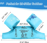 MoKo Swim Arm Band for Kids, Children Swim Vest Cute Cartoon Swimming Wings Pool Floats Sleeve Children Water Sports Learning Swim Training Equipment