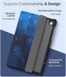 MoKo Case Compatible with Lenovo Tab M10 FHD Plus 2nd Gen 10.3 inch, Lightweight Slim PU Tablet Trifold Stand Shell Cover Case With Auto-Sleep Fits Lenovo Tab M10 Plus TB-X606F/TB-X606X, Blue Sky Star