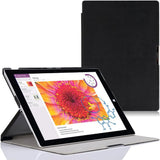 MoKo Microsoft Surface 3 Case - Ultra Slim Lightweight Smart-Shell Cover Case for Surface 3 10.8 inch 2015 Version Windows 8.1 Tablet (NOT Fit Surface Pro 3 12 Inch Tablet), Black