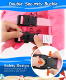 MoKo Swimming Float Vest for Kids, Swim Arm Band Cartoon Swimming Wings Pool Sleeves Shoulder Straps for Children 33-70 lbs Learn to Swim