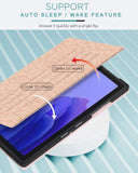 MoKo Tablet Case Compatible with Galaxy Tab A7 2020, Slim Cover Shell Case with Auto-Wake/Sleep & Multi-Angle Stand Fit Samsung Galaxy Tab A7 10.4 Inch 2020 Model (SM-T500/505/507), Rose Gold