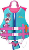 MoKo Swimming Vest for Kids, Children Swim Vests Water Activity Equipment Cute Pattern Watersports Swimming Device for Toddlers Boys Girls 50-90 lbs(L Size) 37-50 lbs (M Size)