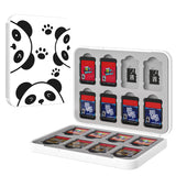 MoKo 16 Game Card Case Compatible with Nintendo Switch/Switch Lite/Switch OLED 2021, Switch Games Holder case for SD Card&Switch Game Card, Switch Game Card Holder Cartridge Storage Box, Cute Bunny