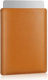 MoKo 7-8 Inch Tablet Sleeve, PU Leather Briefcase Slim Stylish Case Pouch Fit with iPad Mini (6th Gen) 8.3" 2021, iPad Mini 5/4/3/2/1, Galaxy Tab S2 8.0, Tab A 8.0, ZenPad Z8s 7.9, Brown