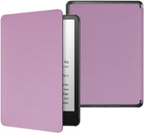 MoKo Case for 6.8" Kindle Paperwhite (11th Generation-2021) and Kindle Paperwhite Signature Edition, Light Shell Cover with Auto Wake/Sleep for Kindle Paperwhite 2021 E-Reader, Blue & Pink Flower