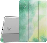 MoKo Case Fit iPad Pro 9.7 - Slim Lightweight Smart Shell Stand Cover with Translucent Frosted Back Protector Fit iPad Pro 9.7" 2016 Release Tablet, Peach Blossom (with Auto Wake/Sleep)