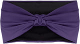 MoKo Headband for Women, Versatile Turban Headband Hair Wrap Multi-Style Casual Sports Headwear, Stretchy Breathable Moisture Wicking Microfiber Head Wrap for Workout, Running, Yoga