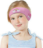 MoKo Swimming Headband for Kids & Adults, Cute Swimmers Headband Ear Band Waterproof Ear Protection Band (S Size for Kids Age 1-2, M Size for Kids Age 3-9, L Size for Kids Age 10+ and Adults)