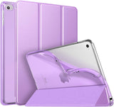 MoKo Case Fit iPad Mini 5 2019 (5th Generation 7.9-inch) iPad Mini 4, Slim Smart Shell Stand Folio Protective Cover with Soft TPU Translucent Frosted Back, Auto Wake/Sleep - Flowers Blossom