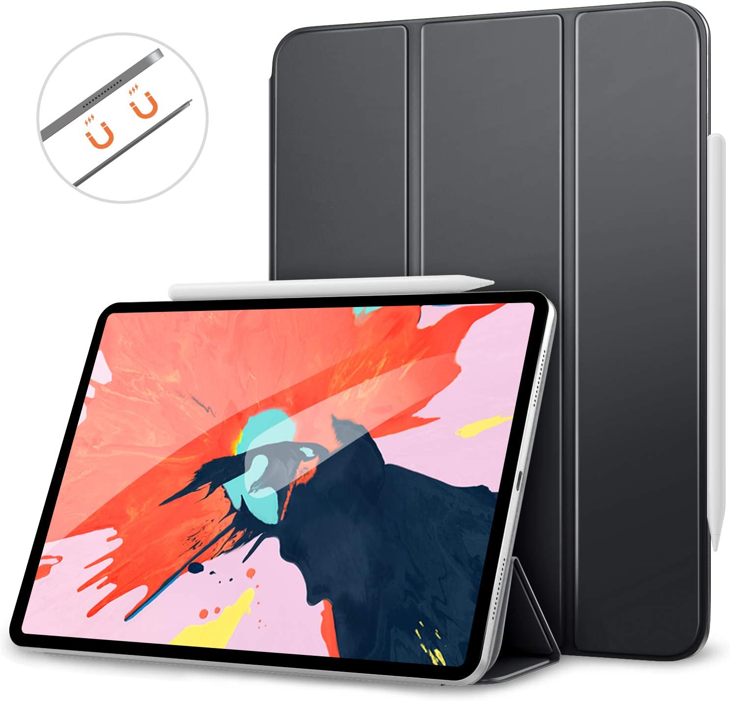 MoKo Smart Folio Case Fit iPad Pro 12.9