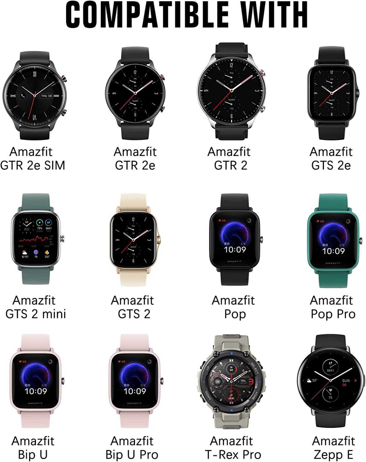 Xiaomi Amazfit Amazfit Gtr 2e Y Gts 2e Mini Vs Amazfit Gts 2e Y