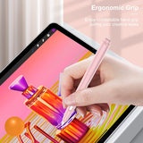 MoKo Holder Case Compatible with Apple Pencil 2nd Generation, Retractable Protective Pen Cover with Sturdy Clip for iPad Mini 6 2021/ iPad Air 5th/4th Gen/ iPad Pro 11 /Pro 12.9 2021/2020,Light Pink