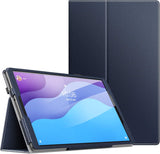 MoKo Case Fits Lenovo Tab M10 HD (2nd Gen) 10.1 inch TB-X306X/TB-X306F Tablet 2020 - Slim Folding Stand PU Leahter Smart Cover Case with Auto Wake/Sleep, Jungle Night