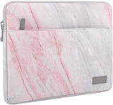 MoKo 11 Inch Tablet Sleeve Bag Carrying Case Fits iPad air 5 10.9 inch 2022, iPad Pro 11 2021-2018, iPad 9/8/7th Gen 10.2, iPad Air 4 10.9/Air 3 10.5, Tab S8 11"/Tab A 10.1, Tab S6, Pink Gray Marble