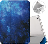 MoKo iPad 10.2 Case for iPad 9th Generation 2021/ iPad 8th Generation 2020/ iPad 7th Gen 2019, Soft Frosted Back Cover Slim Shell Case with Stand for iPad 10.2 inch,Auto Wake/Sleep, Purple Marble