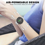 MoKo Band Compatible with Garmin Forerunner 45/Forerunner 45S/Swim 2, Soft Silicone Adjustable Replacement Strap, White