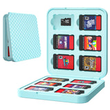 MoKo 16 Game Card Case Compatible with Nintendo Switch/Switch Lite/Switch OLED 2021, Switch Games Holder case for SD Card&Switch Game Card, Switch Game Card Holder Cartridge Storage Box, Pink Cat